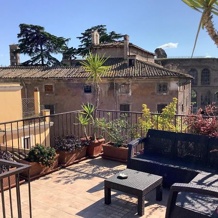 ローマFrangipane 31 Monti Terraceアパートメント エクステリア 写真