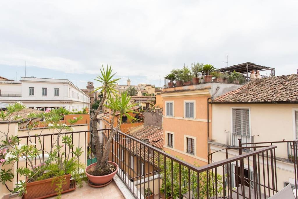 ローマFrangipane 31 Monti Terraceアパートメント エクステリア 写真