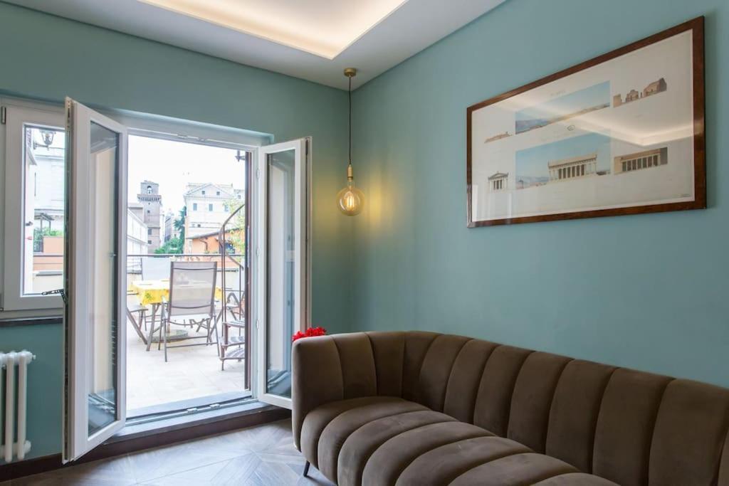 ローマFrangipane 31 Monti Terraceアパートメント エクステリア 写真